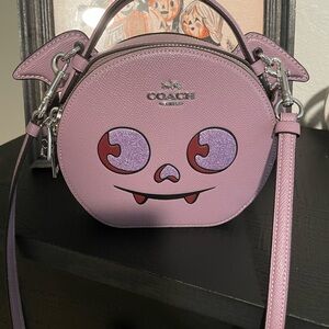 Authentic Coach Halloween canteen crossbody bag